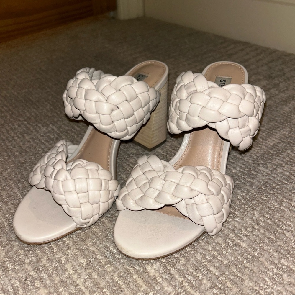 Steve Madden twisted/ braided heel